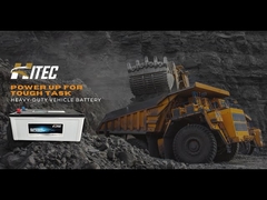 La première série de batterie résistante de camion de Hitec en Indonésie